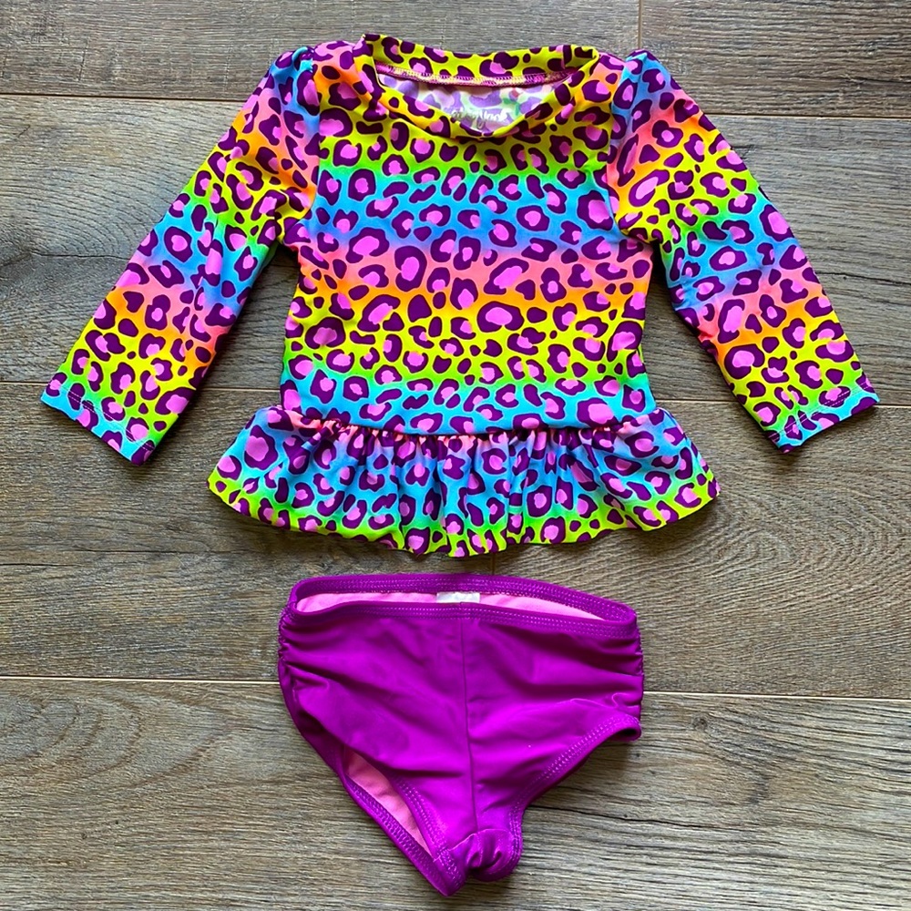 Leopard Baby Swim Suit